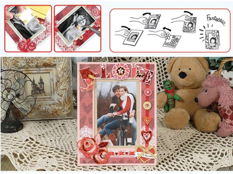 Набор для скрапбукинга «LOVE - Фоторамка» — картинка 3