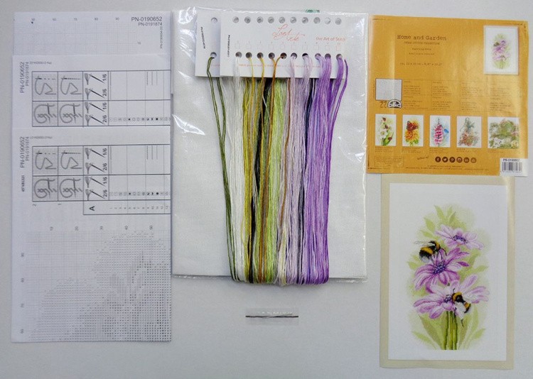 Набор для вышивания «Танцующие пчёлы» — картинка 3