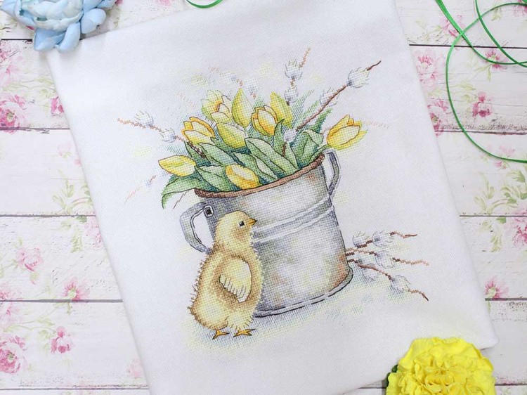 Набор для вышивания «Тюльпанное настроение» — картинка 2