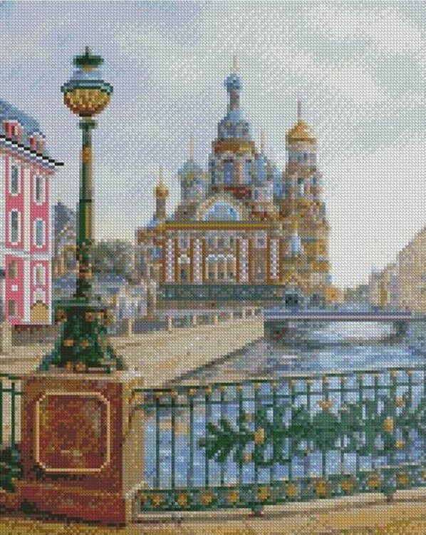 Алмазная вышивка «Санкт-Петербург»
