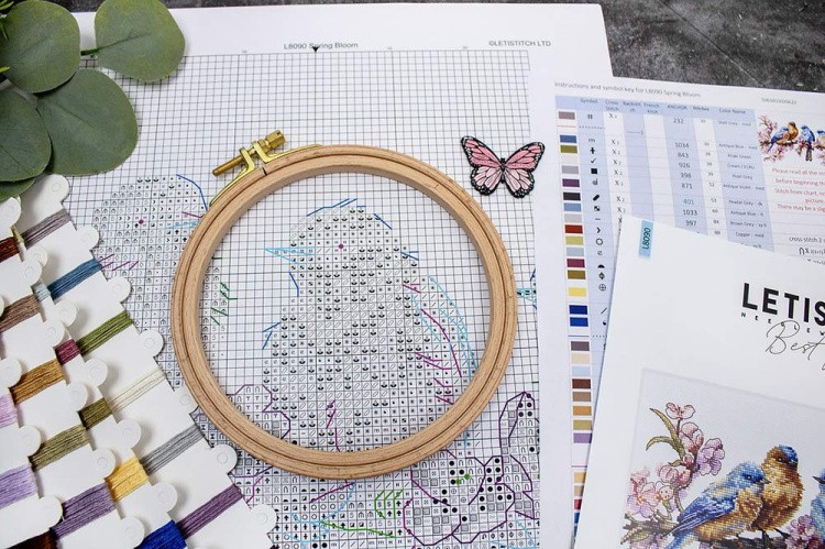 Набор для вышивания «Spring Bloom (Весеннее цветение)» — картинка 5