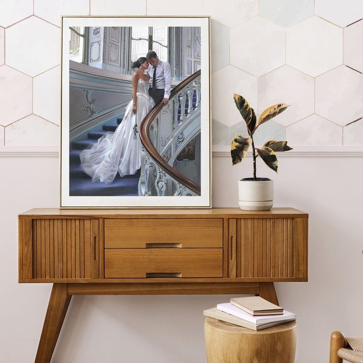 Картина по номерам «Молодожены» — картинка 4