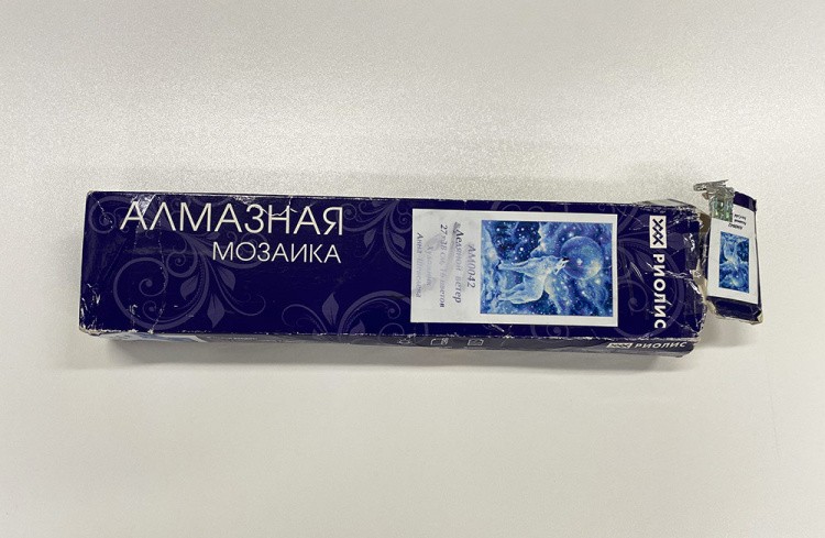 УЦЕНКА. Алмазная вышивка «Ледяной ветер» (порвана коробка) — картинка 2