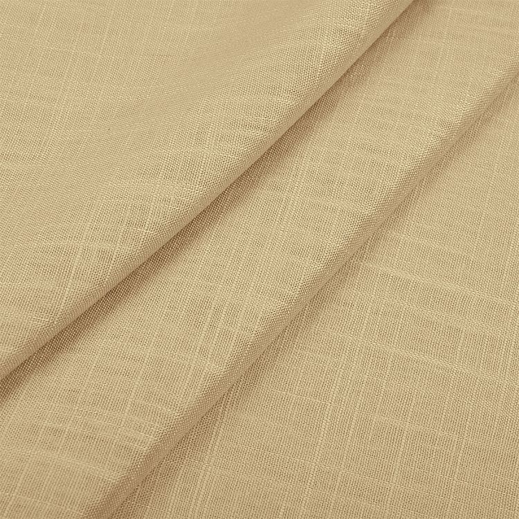 Ткань льняная, 190 г/м², 5 м x 140 см, цвет: бежевый, TBY — картинка 2