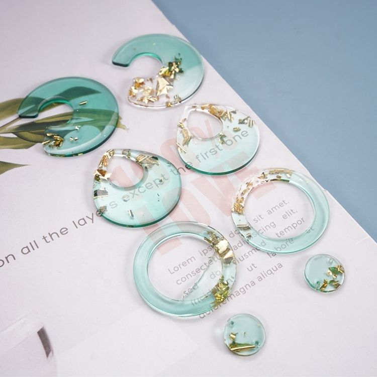 Силиконовый молд Epoxy Master для сережек и кулонов, 15х10 см — картинка 4