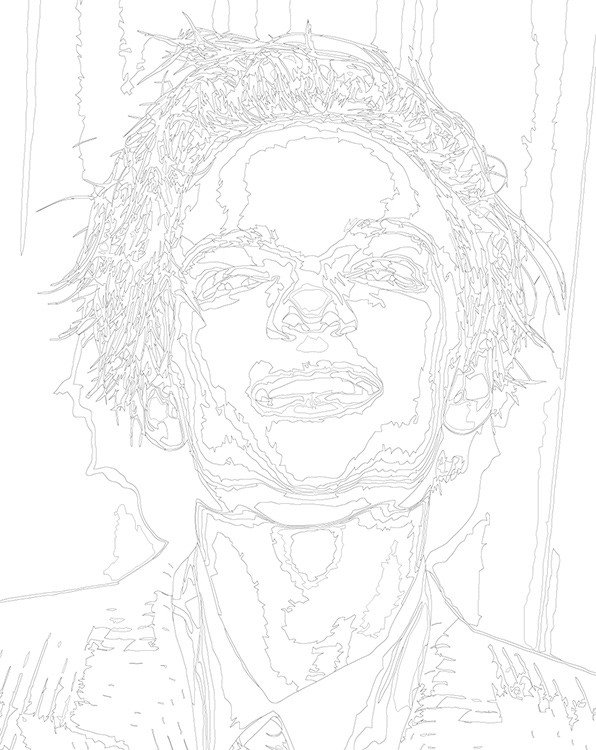 Картина по номерам «Блогер и музыкант Егор Шип 40x50» — картинка 3