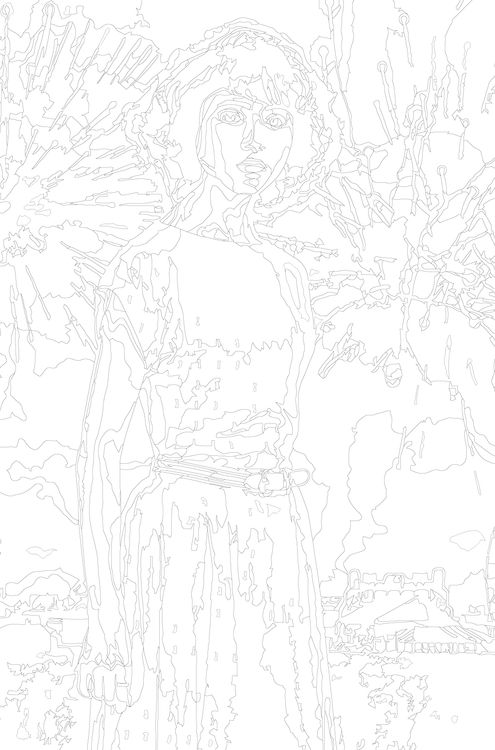 Картина по номерам «Очень странные дела: Нэнси Уилер - Наталия Дайер 2» — картинка 3