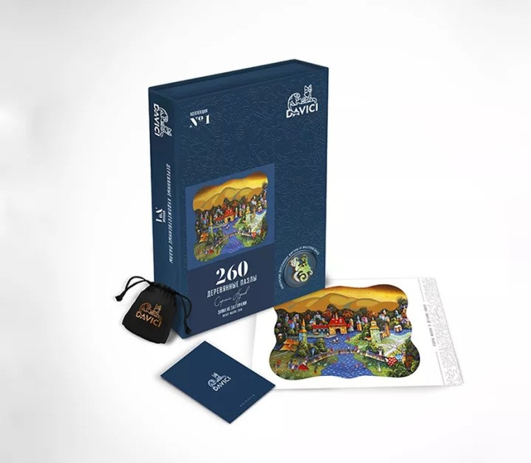 Деревянные пазлы DAVICI «Зима не за горами» — картинка 9