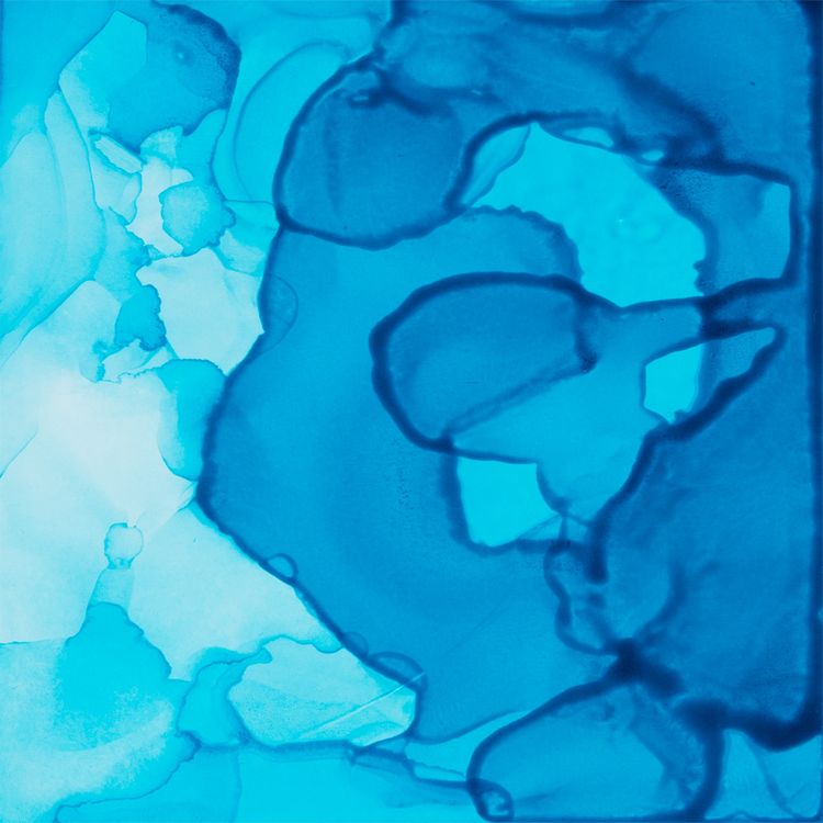 Спиртовые чернила (08 небесно-голубой), 20 мл, Love2art — картинка 2