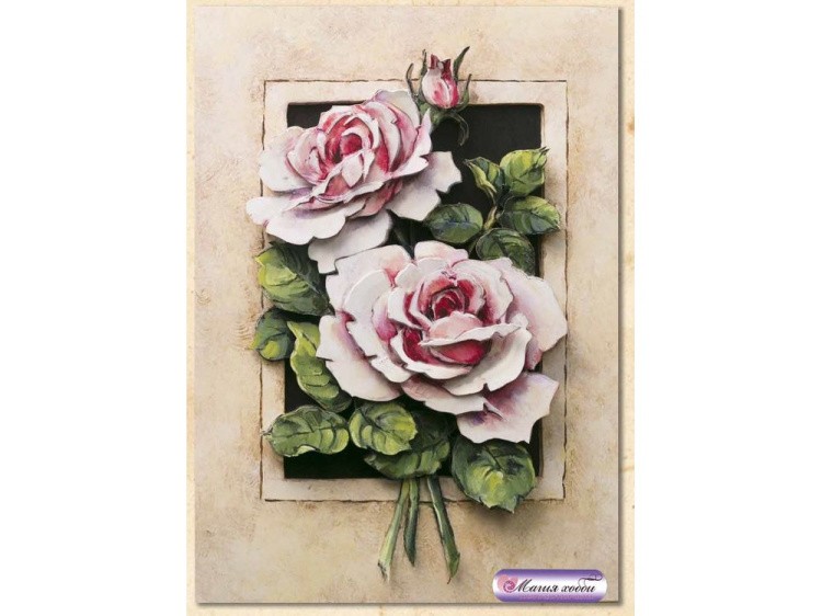 Папертоль «Винтажная роза» — картинка 2