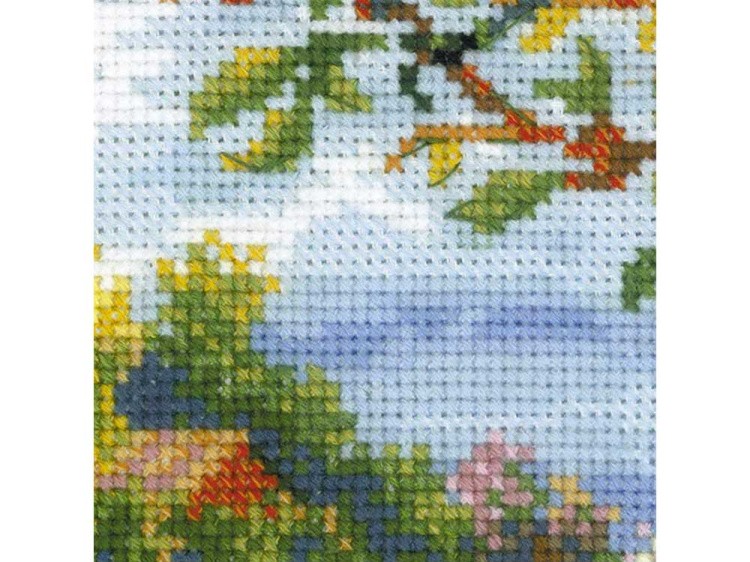 Набор для вышивания «Тарелка с иволгой» — картинка 3