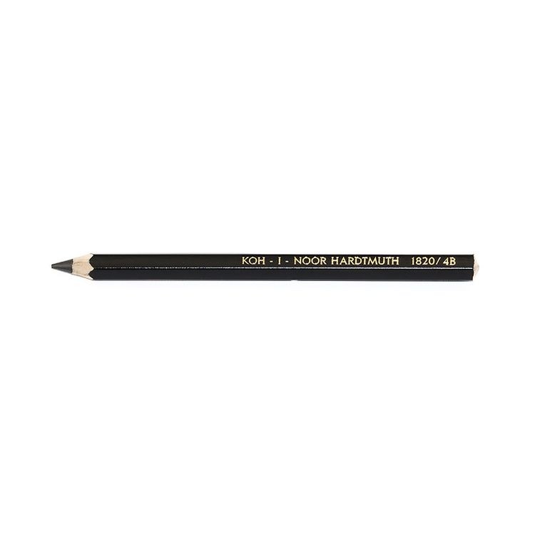 Карандаш чернографитный Koh-i-Noor Jumbo 4B