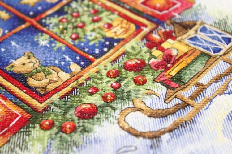Набор для вышивания «В ожидании праздника» — картинка 3