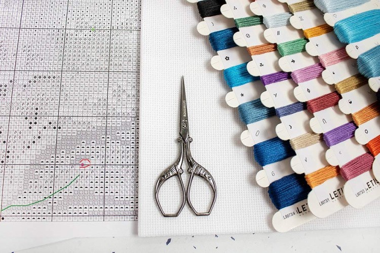 Набор для вышивания «Underwater Ballet (Балет под водой)» — картинка 4