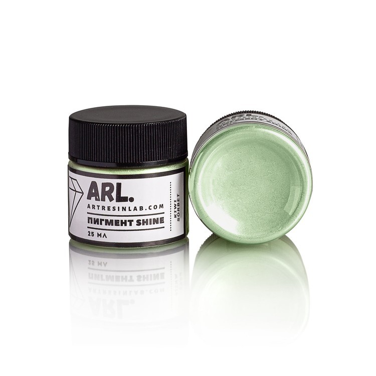 Пигмент SHINE KIWI SORBET, сорбет из киви 25 мл, Art Resin LAB — картинка 2