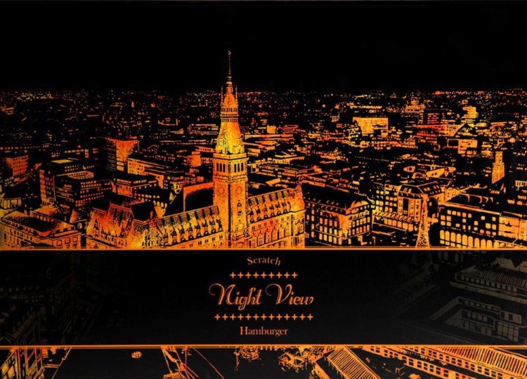 Скретч-картина «Гамбург» — картинка 8