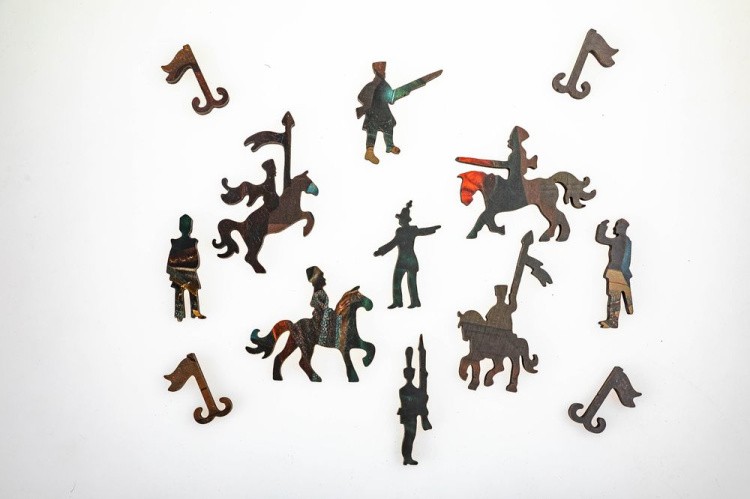 Деревянные пазлы DAVICI «Боярин перед походом» — картинка 6