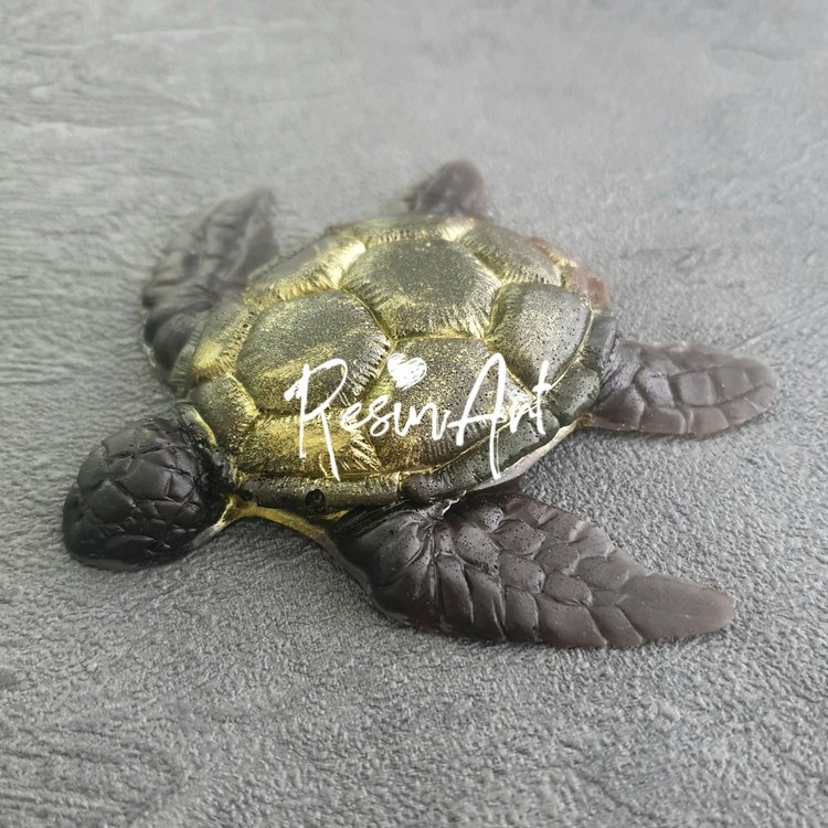 Черепаха 3D - Силиконовый молд, ResinArt — картинка 5