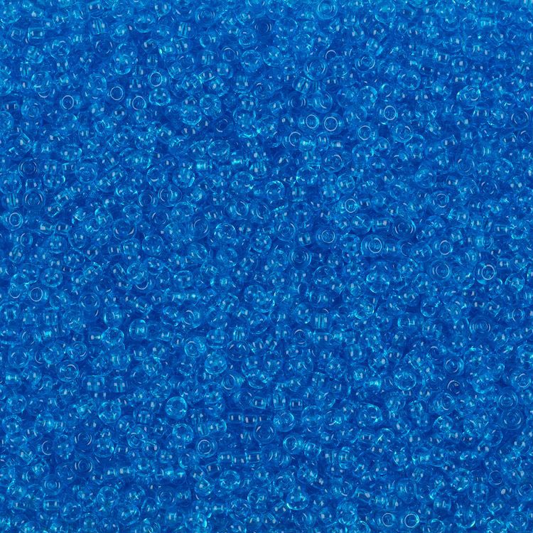 Бисер Чехия круглый 311-19001 2 мм 12/0, 50 г, цвет: 60030 голубой