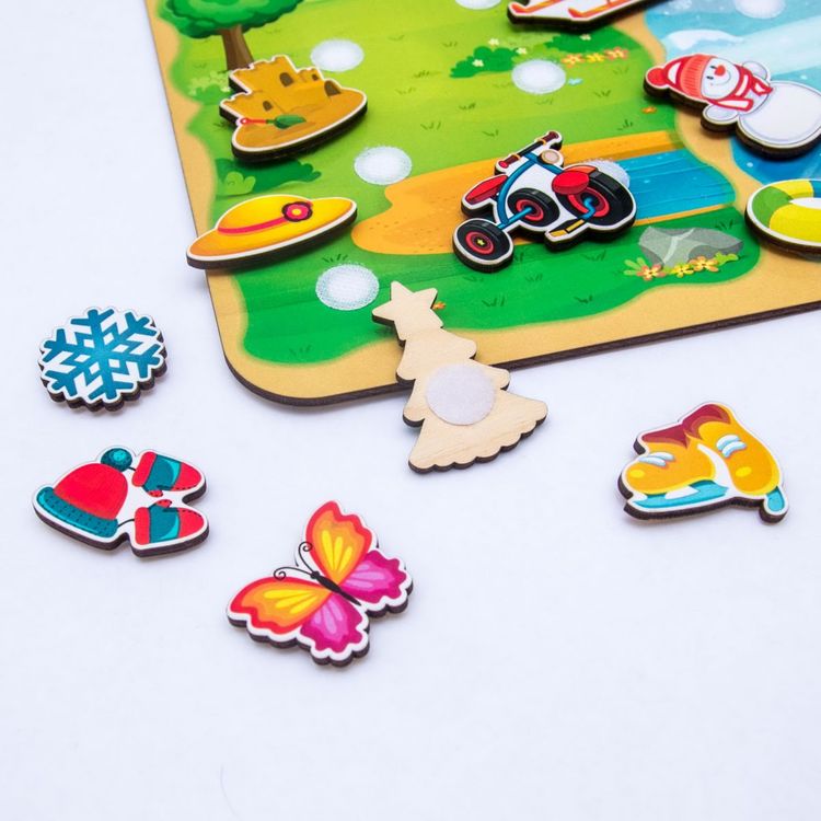 Сортер «Какая разница? Лето-зима» — картинка 2