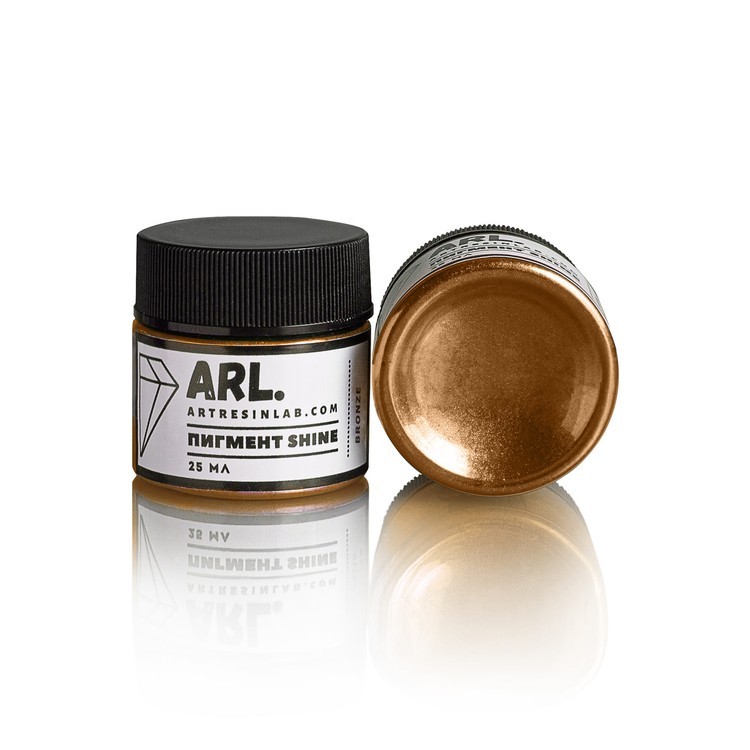 Пигмент SHINE BRONZE, бронза 25 мл, Art Resin LAB — картинка 2