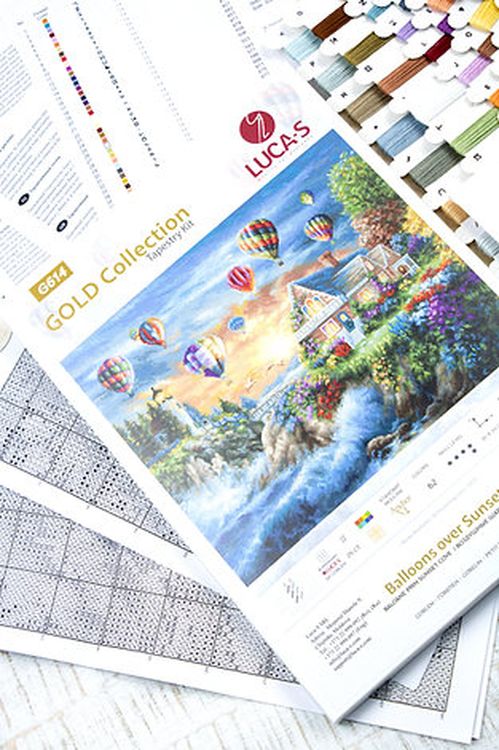 Набор для вышивания «Воздушные шары над Сансет Коув» — картинка 6