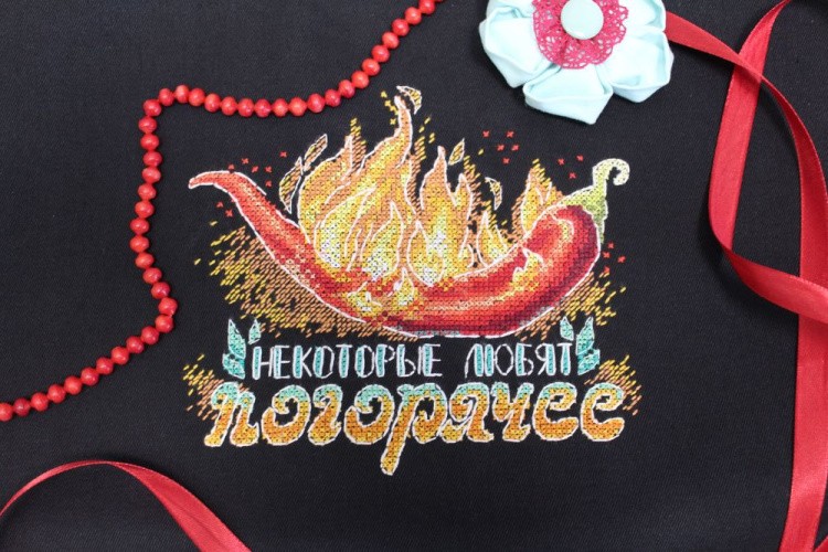 Набор для вышивания «Некоторые любят погорячее» — картинка 2