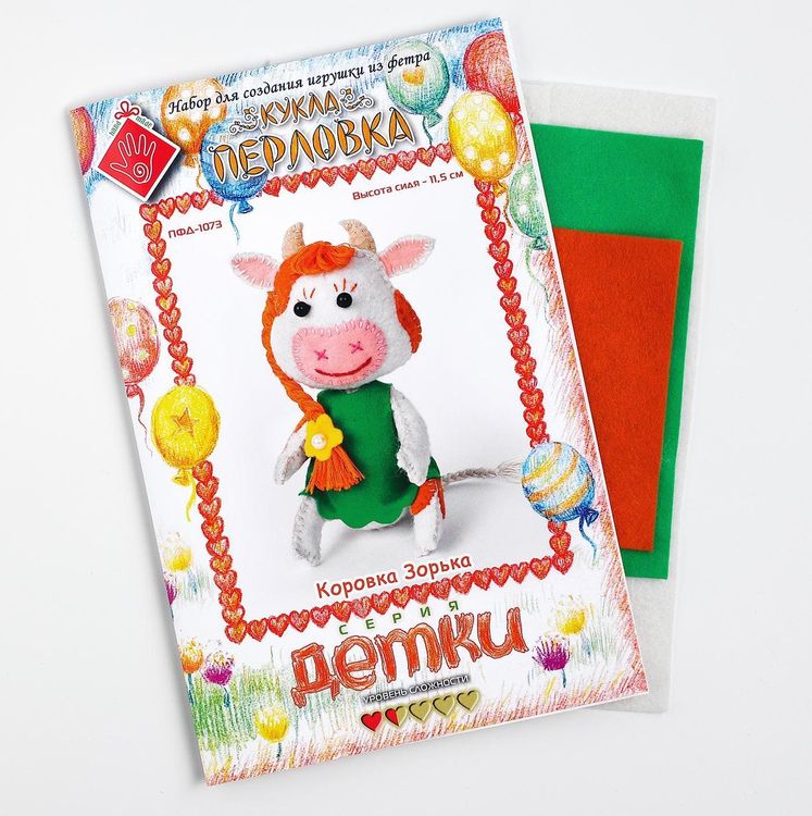 Набор для шитья «Коровка Зорька» — картинка 3