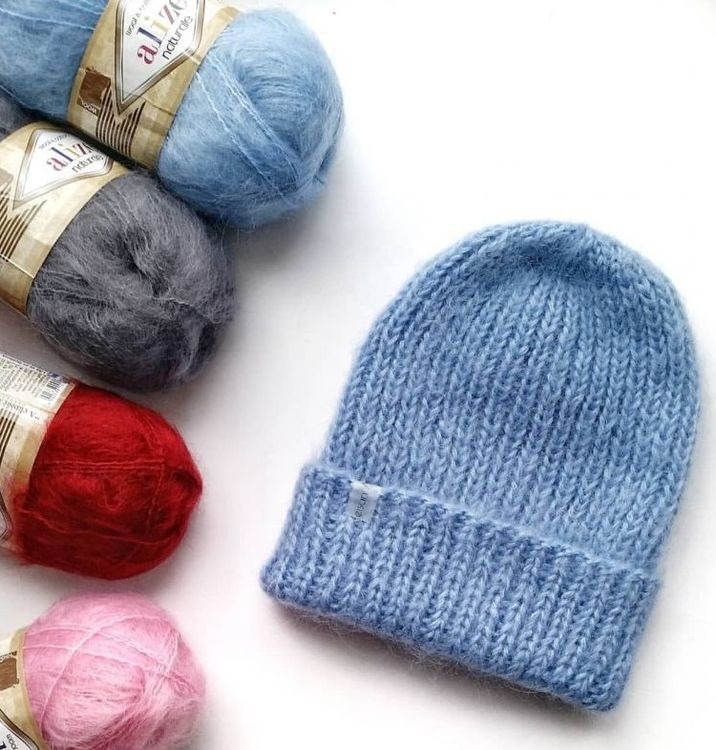 Пряжа ALIZE Naturale (5910), лиловый принт, 5 шт. по 100 г — картинка 3