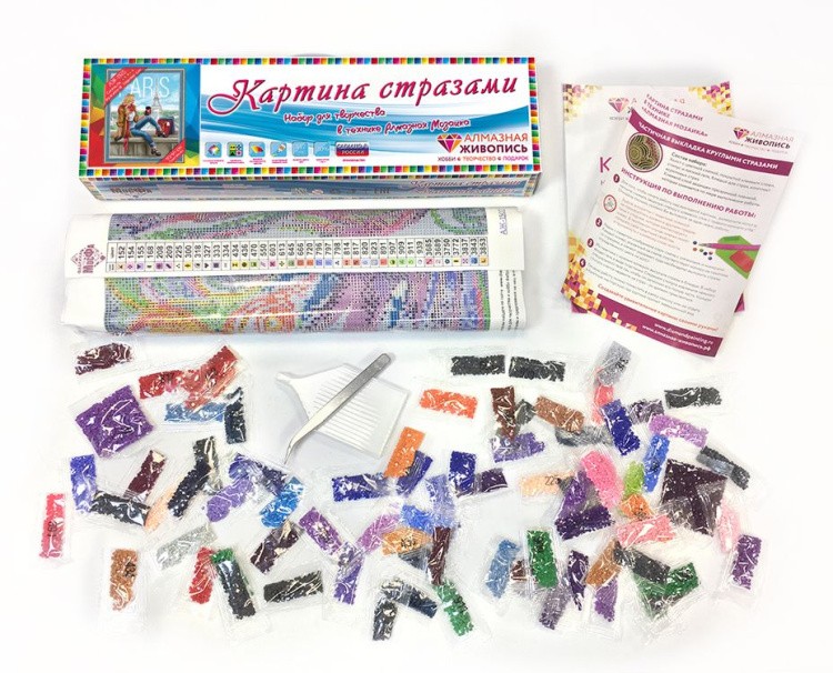 Алмазная вышивка «Утро в Париже» — картинка 3