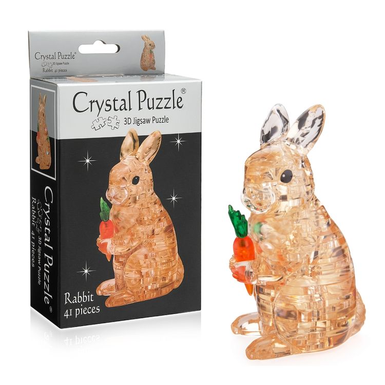 3D Головоломка «Кролик», Crystal Puzzl — картинка 2