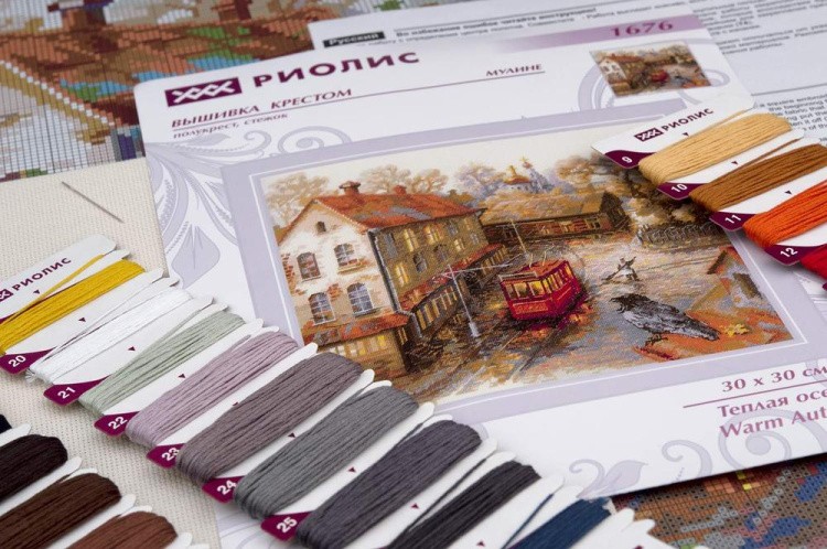 Набор для вышивания «Теплая осень» — картинка 5