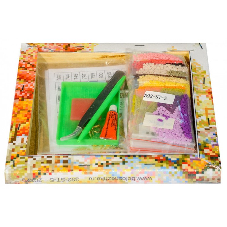 Алмазная вышивка «Октябрь» — картинка 3