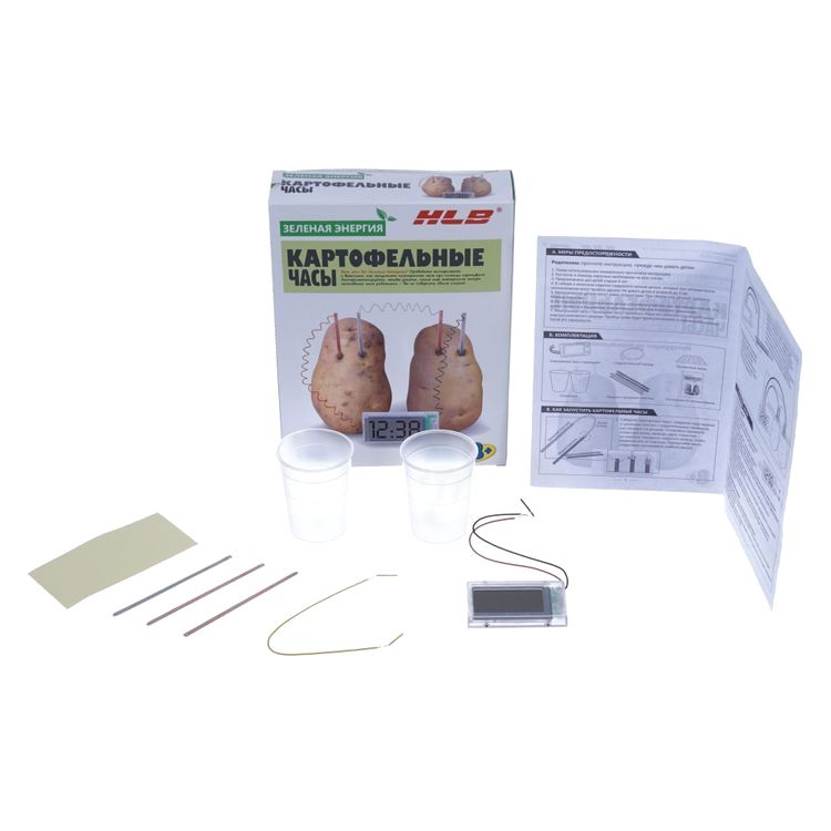 Набор «Зеленая энергия. Картофельные часы», OCIE — картинка 3