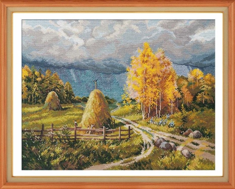 Набор для вышивания «Осенняя гроза» — картинка 2