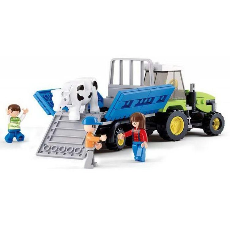 Конструктор «Веселая ферма.Молочная ферма», 513 деталей — картинка 2