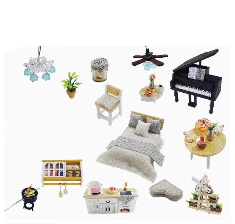 Набор для создания миниатюры (румбокс) «Дом русалки» — картинка 3