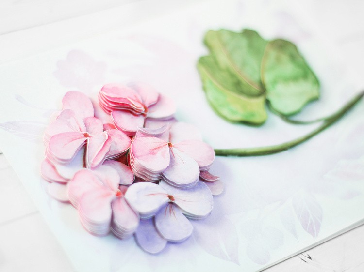 Папертоль «Лиловая гортензия» — картинка 4