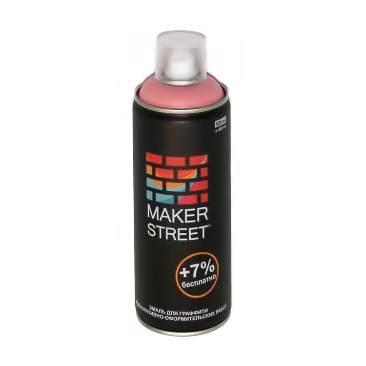 Эмаль MAKERSTREET для граффити и декоративных работ MS400, 303 Светло-розовый