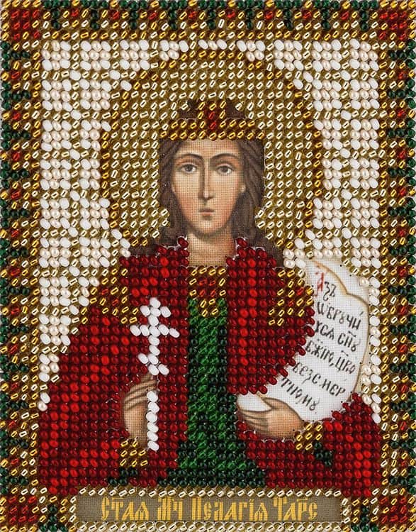 Набор для вышивания «Икона Святой мученицы Пелагии Тарсийской»