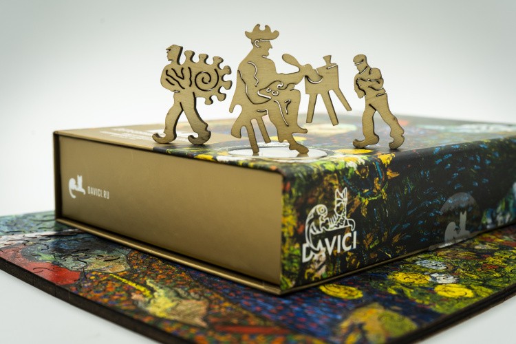 Деревянные пазлы DAVICI «Воспоминание о саде в Эттене» Винсента Ван Гога — картинка 5