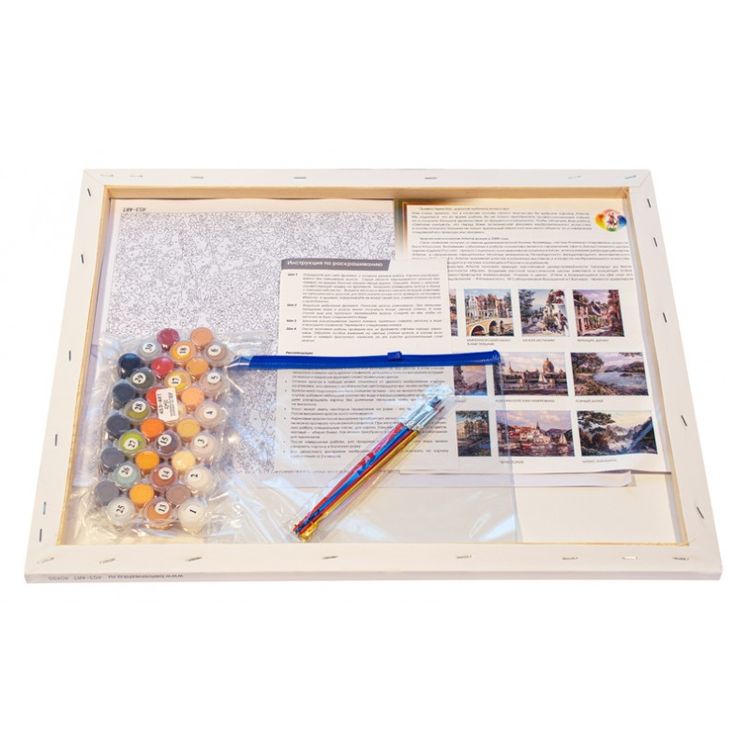 Картина по номерам «Санкт-Петербург. Летний сад» — картинка 3