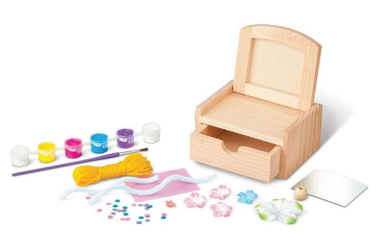 Раскрась и смастери «Шкатулка с зеркальцем» — картинка 5