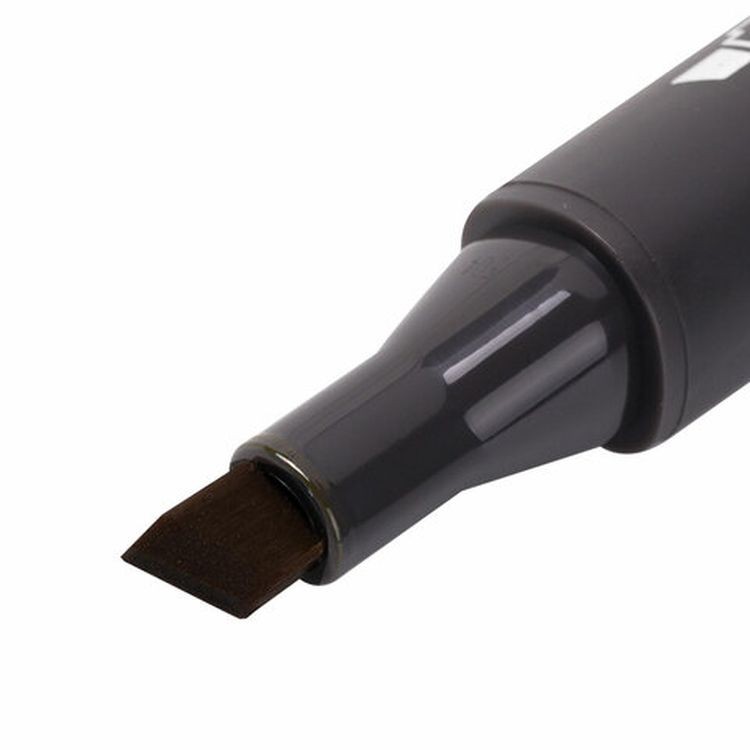 Маркер для скетчинга двусторонний 1 мм - 6 мм BRAUBERG ART CLASSIC, цвет: темно-желтый — картинка 3