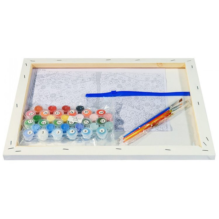 Картина по номерам «Денежное дерево» — картинка 3