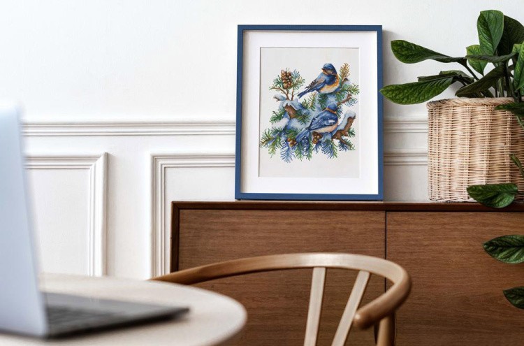 Набор для вышивания «Птицы-Зима» — картинка 7