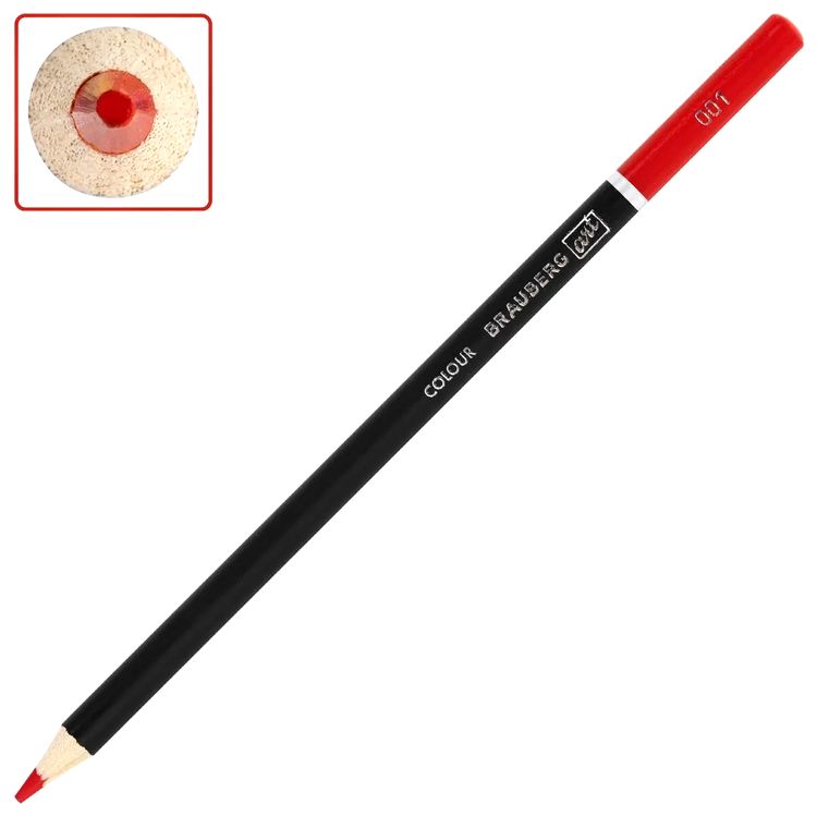 Карандаши художественные цветные BRAUBERG ART CLASSIC, 12 цв., мягкий грифель 3,3 мм — картинка 5