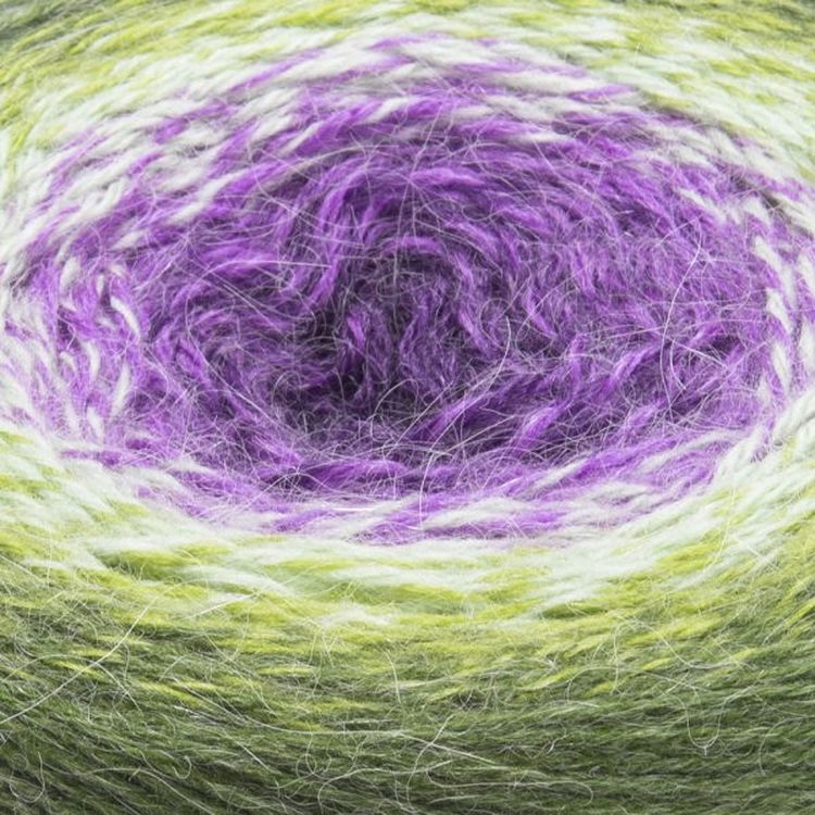 Пряжа YarnArt Flowers Alpaca (435), мультиколор, 5 шт. по 250 г — картинка 2