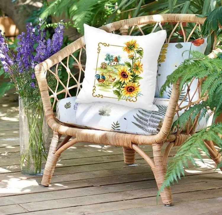 Набор для вышивания «Родные просторы. Подсолнухи» — картинка 12