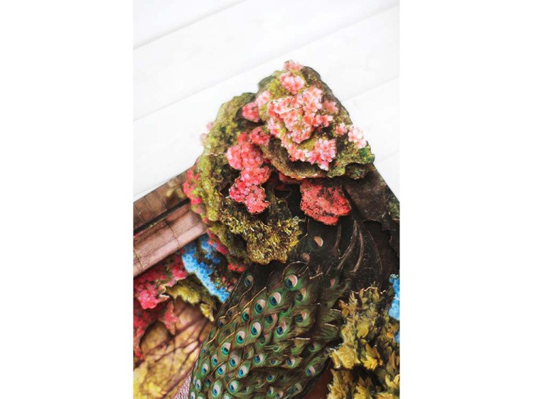 Папертоль «Павлин в волшебном саду» — картинка 4